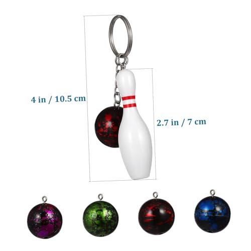 Toyvian 10 Stück Teiliges Bowling Schlüsselanhänger Bunte Sport Souvenir Anhänger Mini Bowlingkugel Schlüsselring Praktische Deko für Bowlingparty Taschen und Zufällige Zufällige Farbe Toyvian 10 Stück Teiliges Bowling Schlüsselanhänger Bunte Sport Souvenir Anhänger Mini Bowlingkugel Schlüsselring Praktische Deko für Bowlingparty Taschen und Zufällige Zufällige Farbe von Toyvian