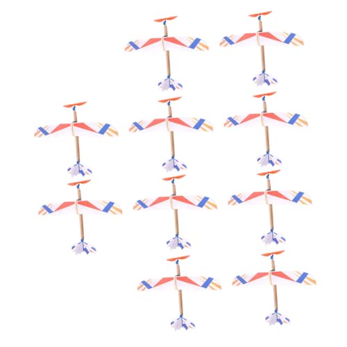 Toyvian 10 Stück Teiliges DIY Flugzeugmodell aus Schaumstoff Leicht Zusammenbaubar Fördert Praktische Fähigkeiten und Orientierung Sicher für Ab Jahren als für Jungen und Mädchen von Toyvian