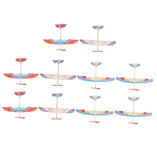 Toyvian 10stücke Segelflugzeug Spielzeug Handgemachte Segelflugzeuge Modell Fliegendes Pädagogisches Für Junge Mädchen Gummiband Flugzeug Spaß Toyvian 10stücke Segelflugzeug Spielzeug Handgemachte Segelflugzeuge Modell Fliegendes Pädagogisches Für Junge Mädchen Gummiband Flugzeug Spaß von Toyvian