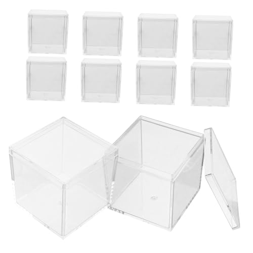 Toyvian 10 Stück Teiliges Lebensmittelgeeigneter Transparenter Kunststoffbehälter mit Deckel Aufbewahrungsbox für Mineralien Pflanzen und Tierspezimen für Sammlung und Schutz Toyvian 10 Stück Teiliges Lebensmittelgeeigneter Transparenter Kunststoffbehälter mit Deckel Aufbewahrungsbox für Mineralien Pflanzen und Tierspezimen für Sammlung und Schutz von Toyvian