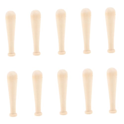 Toyvian 10 Stück Teiliges Mini Baseballschläger aus Naturbelassenem Holz Kleine Unlackierte DIY Bastel Bats zum Bemalen Leichte Glatte Oberfläche für Partydeko Geschenkideen Toyvian 10 Stück Teiliges Mini Baseballschläger aus Naturbelassenem Holz Kleine Unlackierte DIY Bastel Bats zum Bemalen Leichte Glatte Oberfläche für Partydeko Geschenkideen von Toyvian