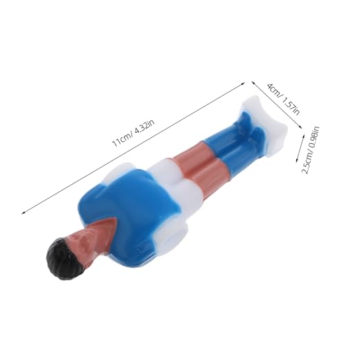 Toyvian 10 Stück Teiliges Mini Tischfußball Spielerfiguren Set aus Resin Detailgetreue Foosball Figuren Ersatz Tischkicker Männer Handliche Soccer Tisch Zubehör für Erwachsene Toyvian 10 Stück Teiliges Mini Tischfußball Spielerfiguren Set aus Resin Detailgetreue Foosball Figuren Ersatz Tischkicker Männer Handliche Soccer Tisch Zubehör für Erwachsene von Toyvian
