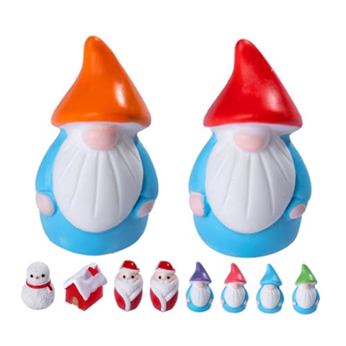 Toyvian 10 Stück Teiliges Mini Weihnachtsmann Figuren Miniatur Santa Claus Weihnachtsdeko Langlebige DIY Weihnachtsdekoration für Tisch Regal Büro Festliche Home Decor Platzsparend und Toyvian 10 Stück Teiliges Mini Weihnachtsmann Figuren Miniatur Santa Claus Weihnachtsdeko Langlebige DIY Weihnachtsdekoration für Tisch Regal Büro Festliche Home Decor Platzsparend und von Toyvian