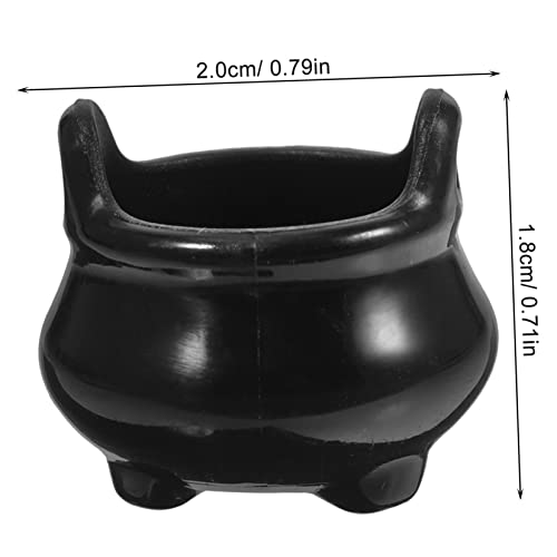 Toyvian 10 Stück Teiliges Mini aus Schwarzem Kunststoff Stabile Halloween Miniatur Deko Kleine Puppenhaus für Party und Desktop Dekoration Toyvian 10 Stück Teiliges Mini aus Schwarzem Kunststoff Stabile Halloween Miniatur Deko Kleine Puppenhaus für Party und Desktop Dekoration von Toyvian