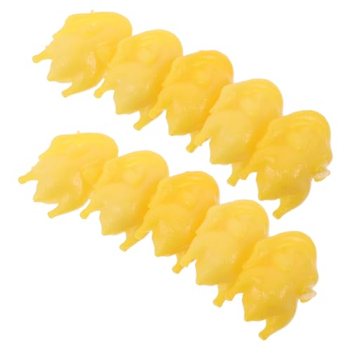 Toyvian 10 Stück Teiliges Miniatur Nachbildung Bratenente Dekoration Realistische Fake Food Modelle Kreative Tischdeko für Puppenhaus und Thanksgiving Toyvian 10 Stück Teiliges Miniatur Nachbildung Bratenente Dekoration Realistische Fake Food Modelle Kreative Tischdeko für Puppenhaus und Thanksgiving von Toyvian