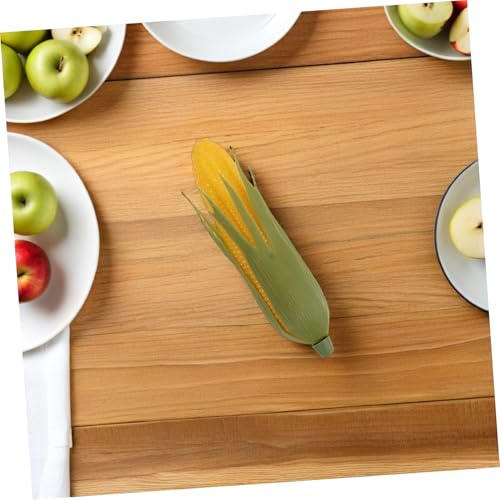 Toyvian 10 Stück Teiliges Realistische Künstliche Mais Modelle aus Robustem Kunststoff Widerstandsfähig gegen Verblassen und Verformung als Dekorative Gemüse Deko für Küche Fotografie und von Toyvian