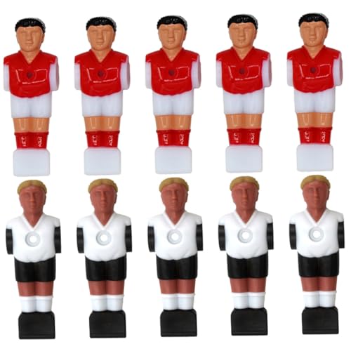 Toyvian 10 Stück Tischfußball Figuren Langlebige und Kicker Spieler für Tischfußballmaschinen zu Installieren Verwenden Zubehörteile für Spannende Spiele Toyvian 10 Stück Tischfußball Figuren Langlebige und Kicker Spieler für Tischfußballmaschinen zu Installieren Verwenden Zubehörteile für Spannende Spiele von Toyvian