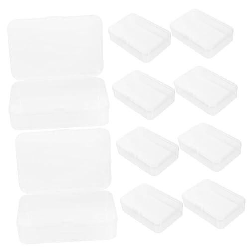 Toyvian 10 Stück Transparenter Rechteckiger Spielkarten Organizer mit Deckel Praktischer Kunststoff Aufbewahrungsbox für Poker und Sammelkarten Vielseitiger Kartenhalter für Spiele und Toyvian 10 Stück Transparenter Rechteckiger Spielkarten Organizer mit Deckel Praktischer Kunststoff Aufbewahrungsbox für Poker und Sammelkarten Vielseitiger Kartenhalter für Spiele und von Toyvian
