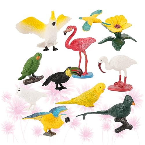 Toyvian 10 Stück Vögel Figuren Flamingo-Figuren Realistische Vogelfiguren Bildungsspielzeug Mini-vogelfiguren Simulation Vogel Tierspielzeug Tierische Kreaturen Lebewesen Toyvian 10 Stück Vögel Figuren Flamingo-Figuren Realistische Vogelfiguren Bildungsspielzeug Mini-vogelfiguren Simulation Vogel Tierspielzeug Tierische Kreaturen Lebewesen von Toyvian