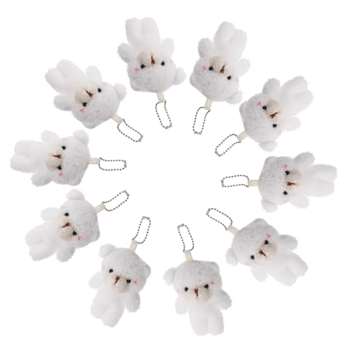 Toyvian 10 Stück Weihnachts-Mini-plüschbären, Kleine Bären, Große Stofftiere, Spielzeuge, Winzige Weiche Bärenpuppen, Geschenkartikel Für Schlüsselanhänger, Babypartybevorzugungen Toyvian 10 Stück Weihnachts-Mini-plüschbären, Kleine Bären, Große Stofftiere, Spielzeuge, Winzige Weiche Bärenpuppen, Geschenkartikel Für Schlüsselanhänger, Babypartybevorzugungen von Toyvian
