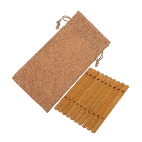 Toyvian 10 Stück Yijing Bamboo Stick Vermögen Klebt Wahrsagestäbe Wahrsagespielzeug Chinesische Glücksstäbchen Bambus Toyvian 10 Stück Yijing Bamboo Stick Vermögen Klebt Wahrsagestäbe Wahrsagespielzeug Chinesische Glücksstäbchen Bambus von Toyvian