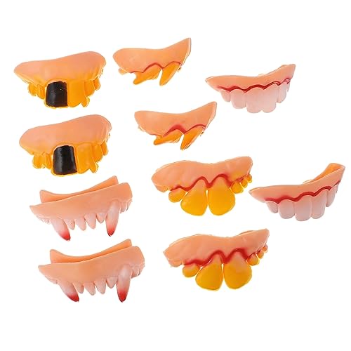 Toyvian 10 Stück Zahnersatz Falsche Zähne Halloween Falsche Zähne Halloween Zahnersatz Party Falsche Zähne Halloween Knifflige Requisiten Lustige Zähne Für Halloween Kieselgel Toyvian 10 Stück Zahnersatz Falsche Zähne Halloween Falsche Zähne Halloween Zahnersatz Party Falsche Zähne Halloween Knifflige Requisiten Lustige Zähne Für Halloween Kieselgel von Toyvian