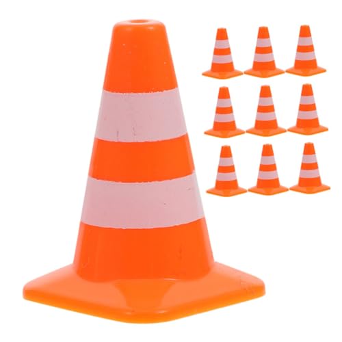Toyvian 10 Stück Zubehör für Leitkegel Parken mit Zapfen klein Sandkasten Verkehrsbarriere Verkehrszeichen Mini-Verkehrszeichen- pp Orange Toyvian 10 Stück Zubehör für Leitkegel Parken mit Zapfen klein Sandkasten Verkehrsbarriere Verkehrszeichen Mini-Verkehrszeichen- pp Orange von Toyvian