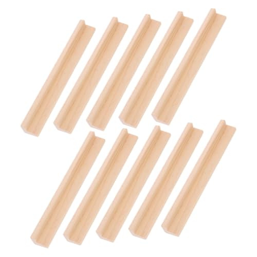Toyvian 10 Stück buchstabenverzierungen aus Holz Tabletts Briefe Domino Holzständer Holz Domino Halter Domino Kartenständer Desktop-Domino-Racks Basen für Dominokarten hölzern Toyvian 10 Stück buchstabenverzierungen aus Holz Tabletts Briefe Domino Holzständer Holz Domino Halter Domino Kartenständer Desktop-Domino-Racks Basen für Dominokarten hölzern von Toyvian