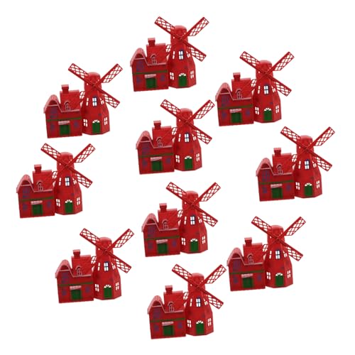 Toyvian 10 Stück dekorative Windmühle deko Figuren Garten Accessoires Vintage Hausdekor Windmühlenmodellspielzeug Mini-Windmühle Plastik rot Toyvian 10 Stück dekorative Windmühle deko Figuren Garten Accessoires Vintage Hausdekor Windmühlenmodellspielzeug Mini-Windmühle Plastik rot von Toyvian