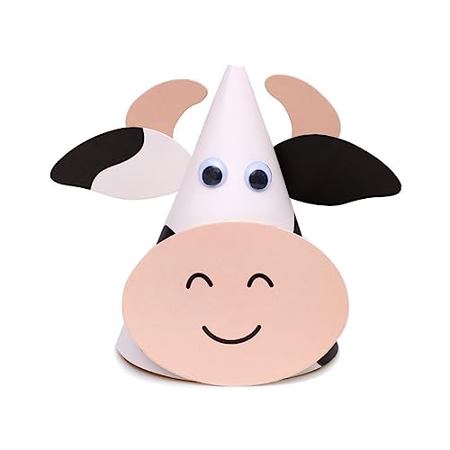 Toyvian 10stücke Junge Mädchen Tierdesign Geburtstagshüte Papier Partyhüte Für Kindergeburtstag Mit Kleinen Tieren Huhn Rind Schaf Schwein Kuh Partydekoration Und Fotorequisiten Toyvian 10stücke Junge Mädchen Tierdesign Geburtstagshüte Papier Partyhüte Für Kindergeburtstag Mit Kleinen Tieren Huhn Rind Schaf Schwein Kuh Partydekoration Und Fotorequisiten von Toyvian
