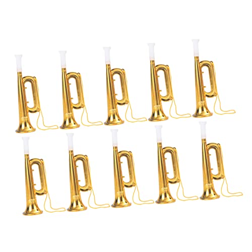 Toyvian 10 Stücke Konzert Trompete Kinder Fahrrad Werkzeuge Kinder Spielzeug Kunststoff Trompete Modelle Kleine Trompete Spielzeug Kunststoff Posaune Abs Goldene Kinder Trompete Toyvian 10 Stücke Konzert Trompete Kinder Fahrrad Werkzeuge Kinder Spielzeug Kunststoff Trompete Modelle Kleine Trompete Spielzeug Kunststoff Posaune Abs Goldene Kinder Trompete von Toyvian
