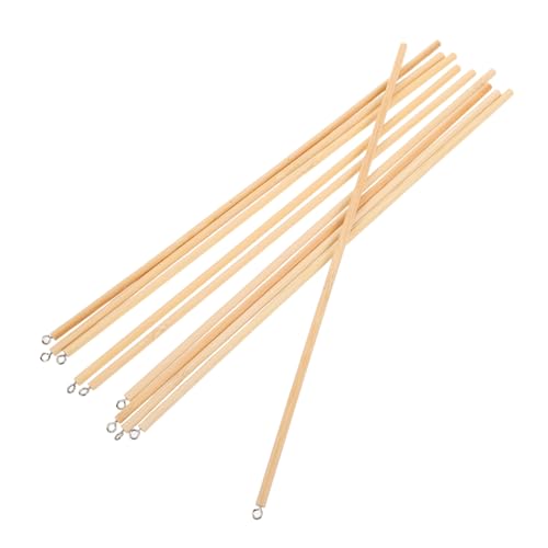 Toyvian 10 Stücke Schatten Puppet Material Unfinished Handwerk Sticks Khaki Holz Toyvian 10 Stücke Schatten Puppet Material Unfinished Handwerk Sticks Khaki Holz von Toyvian