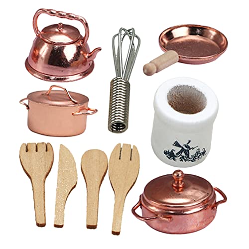 Toyvian Kleine Küchenzeile Küche Puppenhaus 10 Teiliges Miniatur Küchenzubehör Set Für Puppenhäuser Niedliche Töpfe Pfannen Und Küchenutensilien Für Für Fantasievolles Im Dollhouse Toyvian Kleine Küchenzeile Küche Puppenhaus 10 Teiliges Miniatur Küchenzubehör Set Für Puppenhäuser Niedliche Töpfe Pfannen Und Küchenutensilien Für Für Fantasievolles Im Dollhouse von Toyvian