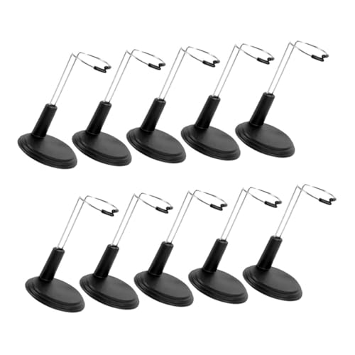 Toyvian 10 Teiliges Verstellbares Puppenständer Robuste Modelldisplayhalter für Spielzeugfiguren Flexible Halterung für Verschiedene Doll Elegantes Design für Wohn und Toyvian 10 Teiliges Verstellbares Puppenständer Robuste Modelldisplayhalter für Spielzeugfiguren Flexible Halterung für Verschiedene Doll Elegantes Design für Wohn und von Toyvian