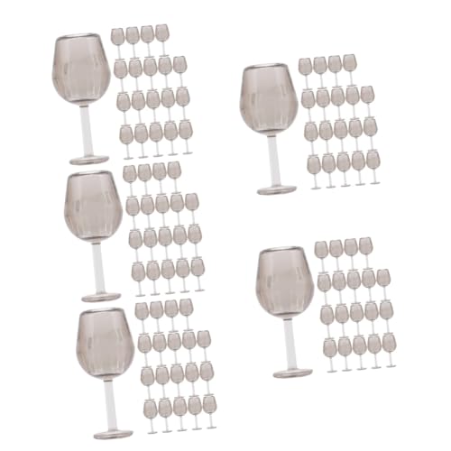 Toyvian 100stücke Miniatur Weingläser Für Puppenhaus Realistische Goblets Dekorationszubehör Für Spielzeughäuser Für Kreative Szenen Und Fotorequisiten Langlebig Und Farbecht von Toyvian