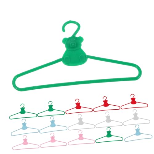 Toyvian 100 Stück Bunte Plastik Hänger für Puppenoutfits für DIY Bastelprojekte und Puppenkleider Weihnachtsdeko Toyvian 100 Stück Bunte Plastik Hänger für Puppenoutfits für DIY Bastelprojekte und Puppenkleider Weihnachtsdeko von Toyvian