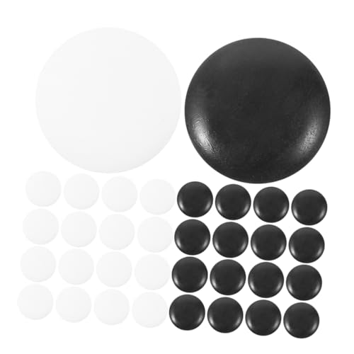 Toyvian 100 Stück Go Schachfiguren Kleine Robuste Brettspielsteine Hochwertige und Sichere Bastel Schachstücke aus Strapazierfähigem Material für Go Spiele und Kreative Projekte Toyvian 100 Stück Go Schachfiguren Kleine Robuste Brettspielsteine Hochwertige und Sichere Bastel Schachstücke aus Strapazierfähigem Material für Go Spiele und Kreative Projekte von Toyvian