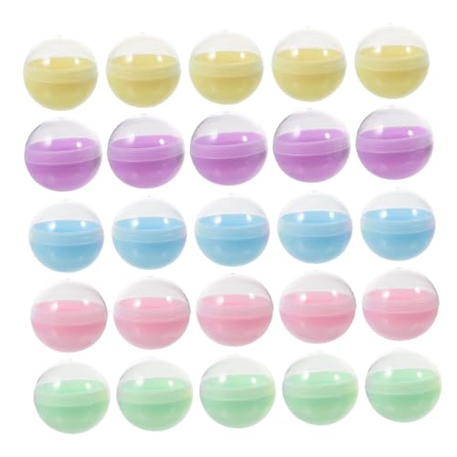 Toyvian 100 Stück Halbtransparente Macaronfarbene Drehbare Plastik Kapseln für Kaugummiautomaten Vielseitige Nachfüllbare Behälter für Bastelarbeiten Spielzeuge und Partygeschenke Toyvian 100 Stück Halbtransparente Macaronfarbene Drehbare Plastik Kapseln für Kaugummiautomaten Vielseitige Nachfüllbare Behälter für Bastelarbeiten Spielzeuge und Partygeschenke von Toyvian