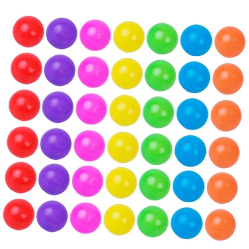 Toyvian 100 Stück Kinderschwimmbälle kinderspielzeug Billard kunststoffkugeln spielzeuge spielsachen Gruben Bälle Bauen Bälle EIN Plastik Colorful von Toyvian