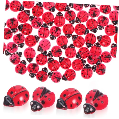 Toyvian 100 Stück Kleiner Insektenmarienkäfer Mini-Marienkäfer zum Basteln Marienkäfer-Statuen für Garten Mini-Marienkäfer-Modell Marienkäfer Zubehör Harz Toyvian 100 Stück Kleiner Insektenmarienkäfer Mini-Marienkäfer zum Basteln Marienkäfer-Statuen für Garten Mini-Marienkäfer-Modell Marienkäfer Zubehör Harz von Toyvian