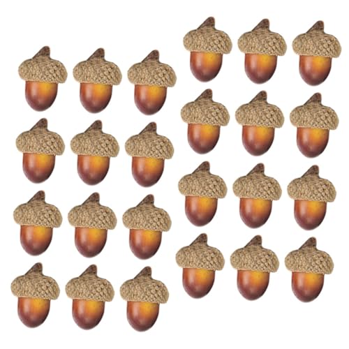 Toyvian 100 Stück Künstliche Eicheln Klein aus Langlebige Herbstdeko Bastelmaterial für DIY Kränze Tischvase Hochzeit und Weihnachtsdekor Vielseitige Herbst und Feiertagsdekoration Toyvian 100 Stück Künstliche Eicheln Klein aus Langlebige Herbstdeko Bastelmaterial für DIY Kränze Tischvase Hochzeit und Weihnachtsdekor Vielseitige Herbst und Feiertagsdekoration von Toyvian