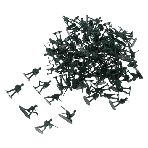 Toyvian 100 Stück Mini - Soldatenmodell Soldaten Figuren Soldatenmodelle Spielzeugsoldaten - Actionfiguren realistische Soldatenfigur Kinderversorgung Mini - Dekore Plastik Olive Green Toyvian 100 Stück Mini - Soldatenmodell Soldaten Figuren Soldatenmodelle Spielzeugsoldaten - Actionfiguren realistische Soldatenfigur Kinderversorgung Mini - Dekore Plastik Olive Green von Toyvian