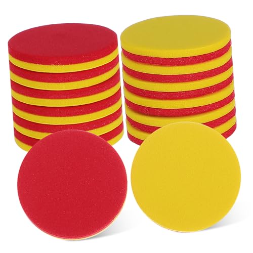 Toyvian 100 Stück Rechenscheiben Mathematikzähler Schaumstoffzähler Für Mathe Zählblöcke Für Zähler Für Brettspiele Mathe Zähler Manipulatives Mathe Zähler Chips Eva von Toyvian