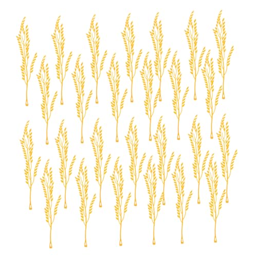 Toyvian 100 Stück Reismodell Reis Modell Simulations Reis Weizenohren Künstliche Weizenstiele Reis Pflanzenmodell deko hohe Herbstblumen falsches Heu simulierte Weizenähren Plastik Yellow Toyvian 100 Stück Reismodell Reis Modell Simulations Reis Weizenohren Künstliche Weizenstiele Reis Pflanzenmodell deko hohe Herbstblumen falsches Heu simulierte Weizenähren Plastik Yellow von Toyvian