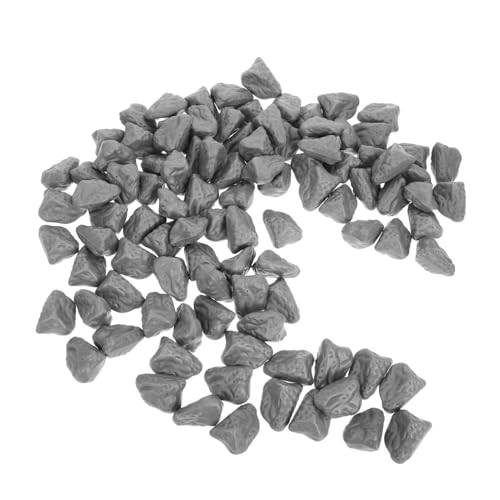 Toyvian 100 Stück Simuliertes Steinmodell Der Felsen Sandkasten-miniaturen Kunststein Landschaftsbau Miniaturfelsen Brunnenabdeckungen Für Garten Dekorativ Steinstatue Diorama Grey Plastik Toyvian 100 Stück Simuliertes Steinmodell Der Felsen Sandkasten-miniaturen Kunststein Landschaftsbau Miniaturfelsen Brunnenabdeckungen Für Garten Dekorativ Steinstatue Diorama Grey Plastik von Toyvian