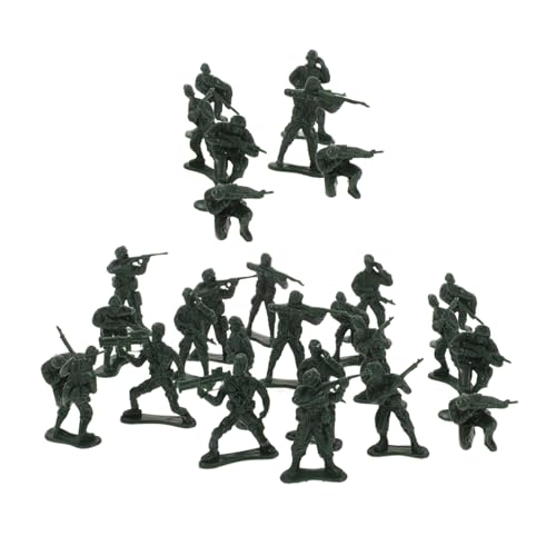 Toyvian 100 Stück Soldatenmodell Aus Dem Zweiten Weltkrieg Mini-Soldat Realistische Menschenfigur Minifigur Soldatenfiguren Aus Kunststoff Sandtisch Miniaturmenschen Green Plastik Toyvian 100 Stück Soldatenmodell Aus Dem Zweiten Weltkrieg Mini-Soldat Realistische Menschenfigur Minifigur Soldatenfiguren Aus Kunststoff Sandtisch Miniaturmenschen Green Plastik von Toyvian