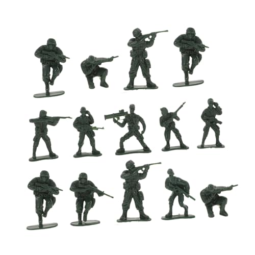 Toyvian 100 Stück Soldatenmodell miniaturfiguren Mini Soldaten Figuren Modell Soldaten winzige Leute Minifigur winzige Menschenfiguren Plastik Green Toyvian 100 Stück Soldatenmodell miniaturfiguren Mini Soldaten Figuren Modell Soldaten winzige Leute Minifigur winzige Menschenfiguren Plastik Green von Toyvian