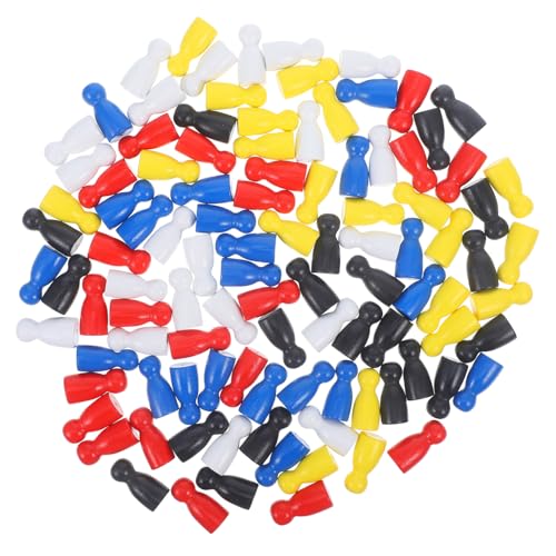 Toyvian 100 Stück Spielsteine Fliegendes Schach Für Tischläufer Spielkomponente Schachbrett Schachspielzubehör Spielmarken Für Brettspiele Schach Für Brettspiele Tischmarker von Toyvian