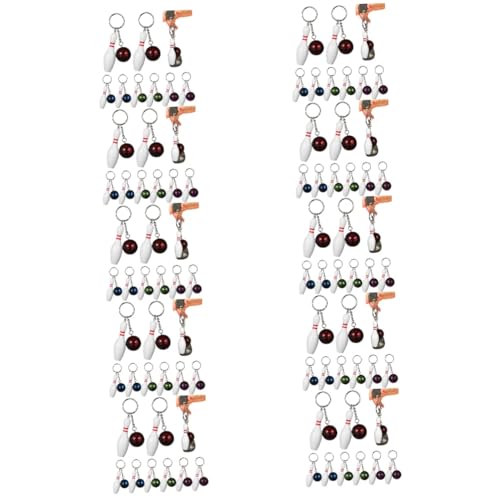 Toyvian 100 Stück Teiliges Mini Bowling Schlüsselanhänger Bunte Cartoon Bowling Pins Anhänger Vielseitig als Schlüssel oder Taschenanhänger Praktische Sport Deko für Zufällige Farbe Toyvian 100 Stück Teiliges Mini Bowling Schlüsselanhänger Bunte Cartoon Bowling Pins Anhänger Vielseitig als Schlüssel oder Taschenanhänger Praktische Sport Deko für Zufällige Farbe von Toyvian