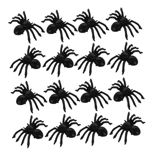 Toyvian 100 Stück Teiliges Mini Halloween Spinnen aus Kunststoff Realistisch Gestaltete Kleine Deko Spinnen Vielseitig Einsetzbar für Halloween Party Indoor und Outdoor Niedlich und Toyvian 100 Stück Teiliges Mini Halloween Spinnen aus Kunststoff Realistisch Gestaltete Kleine Deko Spinnen Vielseitig Einsetzbar für Halloween Party Indoor und Outdoor Niedlich und von Toyvian