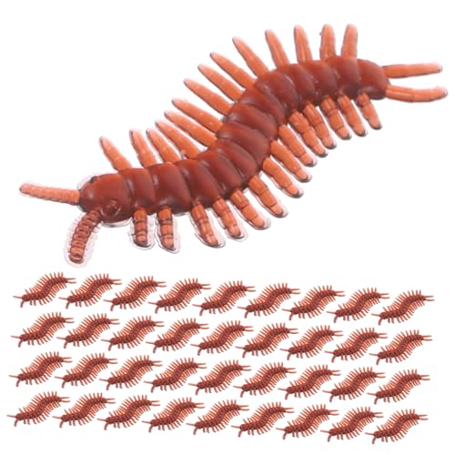 Toyvian 100 Stück Teiliges Realistisches Modell aus Kunststoff Detailgetreues Streichspielzeug für Party Halloween und Gartendeko Lebensechte Prank Requisite für Erwachsene und Ab Jahren von Toyvian