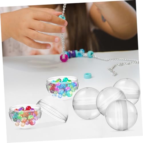 Toyvian 100 Stück Transparente Befüllbare Kunststoffkugeln für Greifautomaten Vielseitige Partyzubehör Kompatible Spielzeugkapseln für Geburtstagsfeiern und Kinderpartys Toyvian 100 Stück Transparente Befüllbare Kunststoffkugeln für Greifautomaten Vielseitige Partyzubehör Kompatible Spielzeugkapseln für Geburtstagsfeiern und Kinderpartys von Toyvian