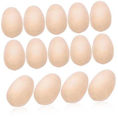 Toyvian 100 Stück eierimitationen aus Holz Basteln schmucklos Überraschung Bausätze Spielzeugeier Easter Egg Decoration dekorationsset für Ostereier Holzeier Ostern Ostereihalter hölzern Toyvian 100 Stück eierimitationen aus Holz Basteln schmucklos Überraschung Bausätze Spielzeugeier Easter Egg Decoration dekorationsset für Ostereier Holzeier Ostern Ostereihalter hölzern von Toyvian