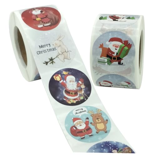 Toyvian 1000 Stück Aufkleber Rot Selbstklebendes Papier von Toyvian