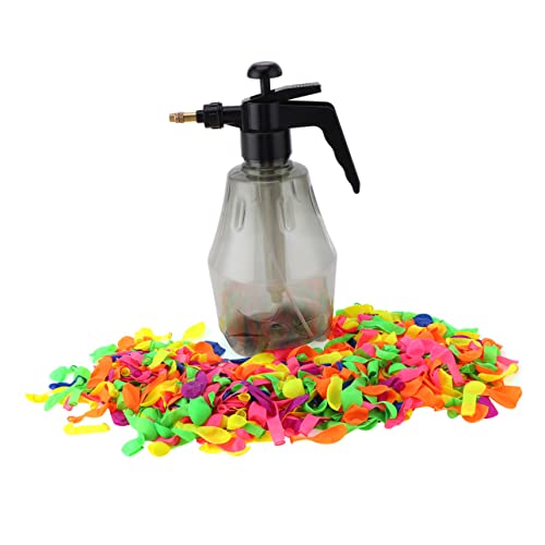 Toyvian 1000 Stück Wasserballon Teilig mit Spritzflasche Manuelles Nachfüllspielzeug Bunte Wasserbomben für Garten Sommerparty Outdoor Spiele Geeignet für Festivalspaß Zufällige Farbe Toyvian 1000 Stück Wasserballon Teilig mit Spritzflasche Manuelles Nachfüllspielzeug Bunte Wasserbomben für Garten Sommerparty Outdoor Spiele Geeignet für Festivalspaß Zufällige Farbe von Toyvian