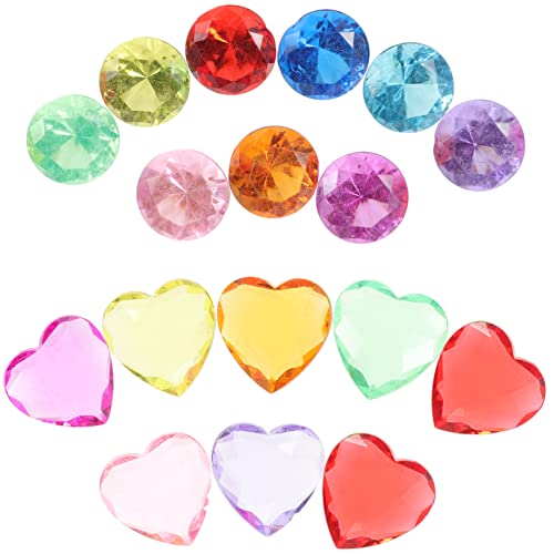 Toyvian 100St Acryldiamanten zum Basteln Edelsteine für playmobile prinzessinschloss Decor Perle Nagel Strasssteine bastelsets für schmuck Diamanten zur Dekoration DIY Toyvian 100St Acryldiamanten zum Basteln Edelsteine für playmobile prinzessinschloss Decor Perle Nagel Strasssteine bastelsets für schmuck Diamanten zur Dekoration DIY von Toyvian