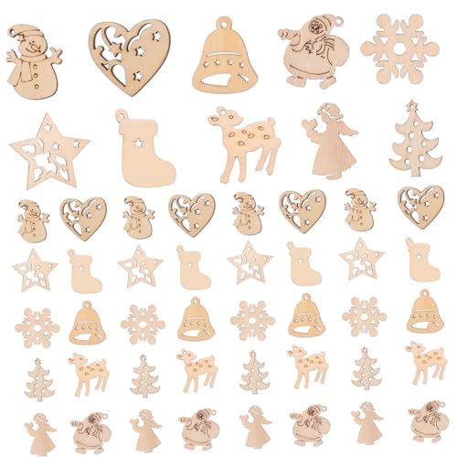 Toyvian 100St Gemischte weihnachtliche Holzanhänger weihnachtsschmuck selber Machen weihnachtliche Dekorationen Holzfiguren Weihnachtsdeko Holzornamente Weihnachten Leere Holzspäne hölzern Toyvian 100St Gemischte weihnachtliche Holzanhänger weihnachtsschmuck selber Machen weihnachtliche Dekorationen Holzfiguren Weihnachtsdeko Holzornamente Weihnachten Leere Holzspäne hölzern von Toyvian
