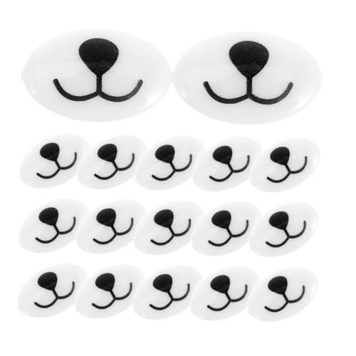 Toyvian 100St Nase süße Dekoration Kit hängende Kette Hängemattendecke Zubehör hängende Kette atmungsaktive Decke Nase für Stofftiere Nasenschmuck Nase für Häkeltiere Acryl Weiß Toyvian 100St Nase süße Dekoration Kit hängende Kette Hängemattendecke Zubehör hängende Kette atmungsaktive Decke Nase für Stofftiere Nasenschmuck Nase für Häkeltiere Acryl Weiß von Toyvian