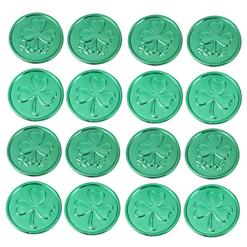Toyvian Irland Spielzeug 100pcs St Patrick's Day Kunststoff Spielzeug Requisiten Grün Für Partys von Toyvian