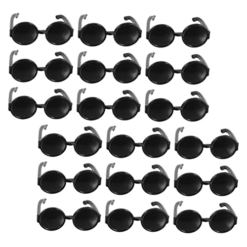 Toyvian Puppenzubehör 100 Stück Mini-puppenbrillen Stilvoll Und Bezaubernd Für Das Puppenkleid Von Jungen Und Mädchen von Toyvian
